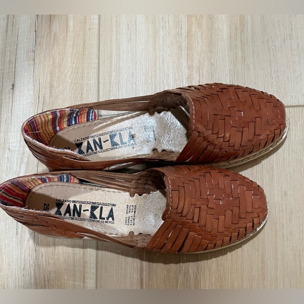 Mexican leather handmade sandals xanklas